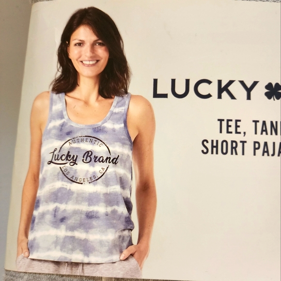 Lucky Brand Three-Piece Pajama Set NWT - Picture 3 of 7